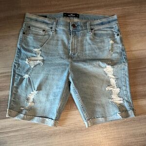 Men’s Hollister denim shorts